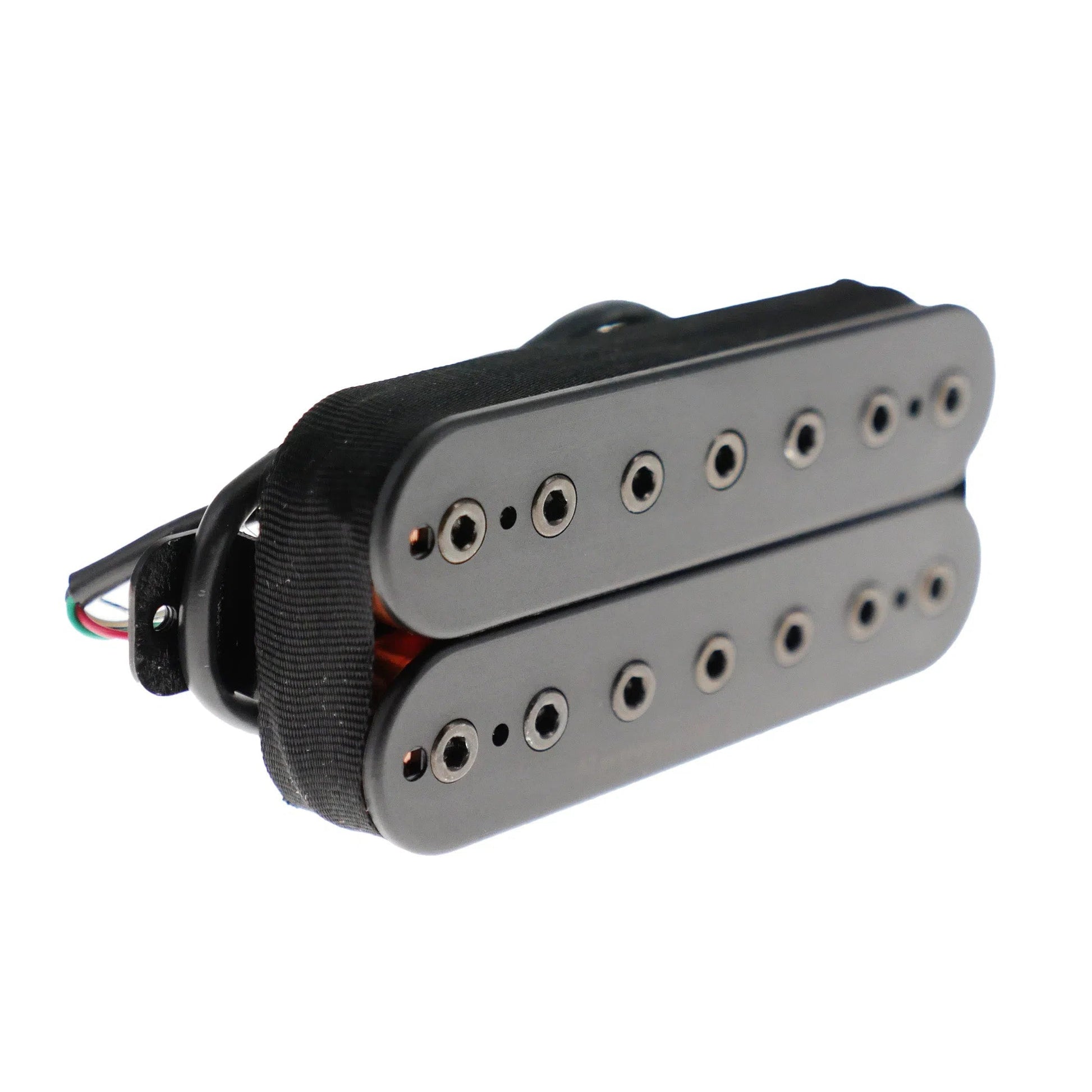 Seymour Duncan Alpha Mark Holcomb Signature 7-String Neck Humbucker - Black Bobbins Blackened Logo [32A/B]