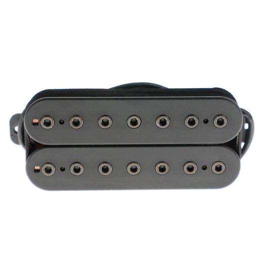 Seymour Duncan Alpha Mark Holcomb Signature 7-String Neck Humbucker - Black Bobbins Blackened Logo [32A/B]