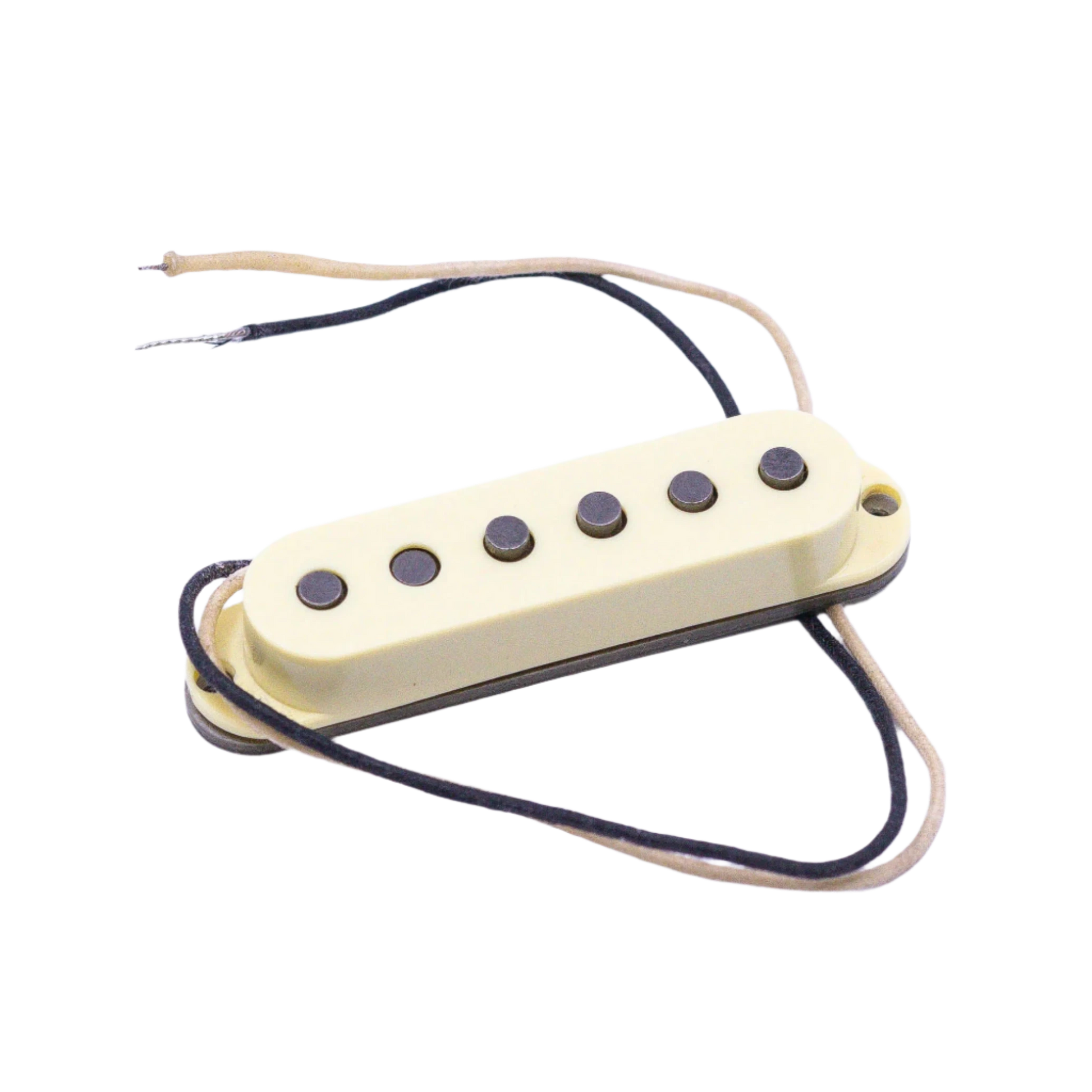 Seymour Duncan Antiquity II Surfer Strat Reverse Wind Reverse Polarity Middle Single-Coil - White Aged Bobbins (11024-10) [12F]