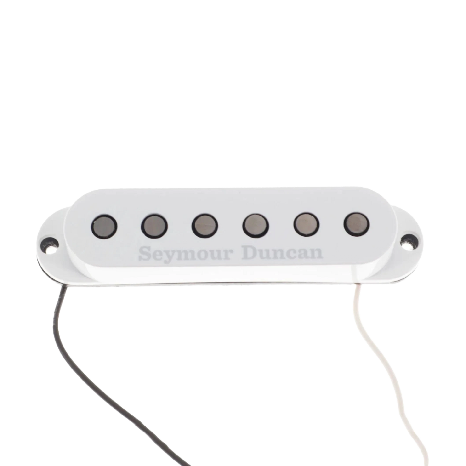 Seymour Duncan Custom Flat Strat Middle Single-Coil Reverse Wind Reverse Polarity - White [15E]