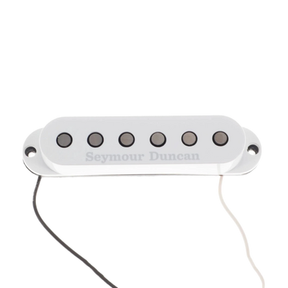 Seymour Duncan Custom Flat Strat Middle Single-Coil Reverse Wind Reverse Polarity - White [15E]