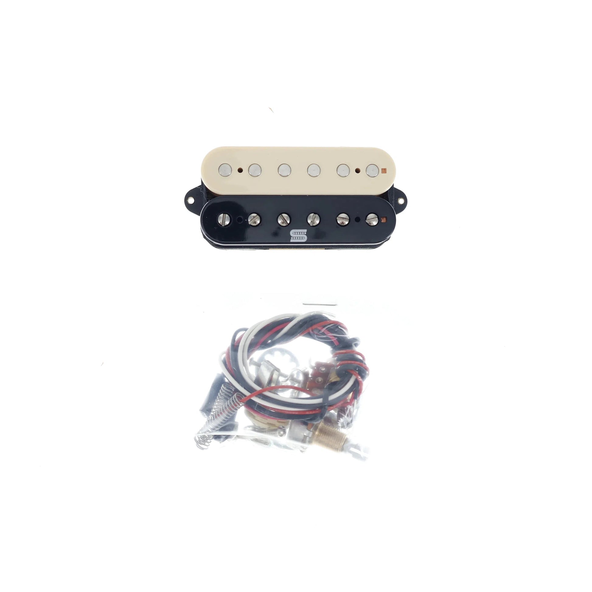 Seymour Duncan Duality Bridge Trembucker - Reverse Zebra