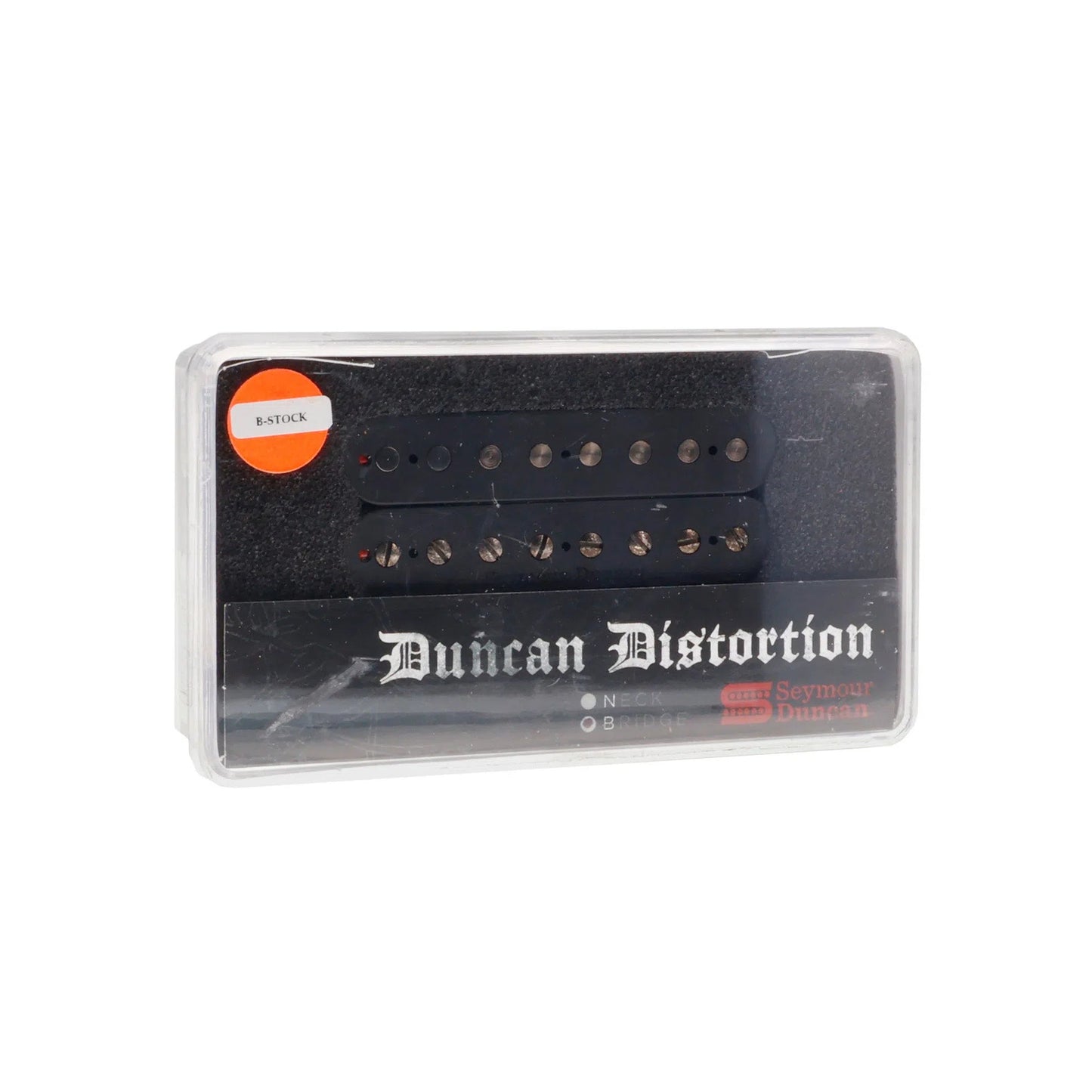 Seymour Duncan Duncan Distortion 8-String Bridge Humbucker - Black w/ Blackened Logo [15F]