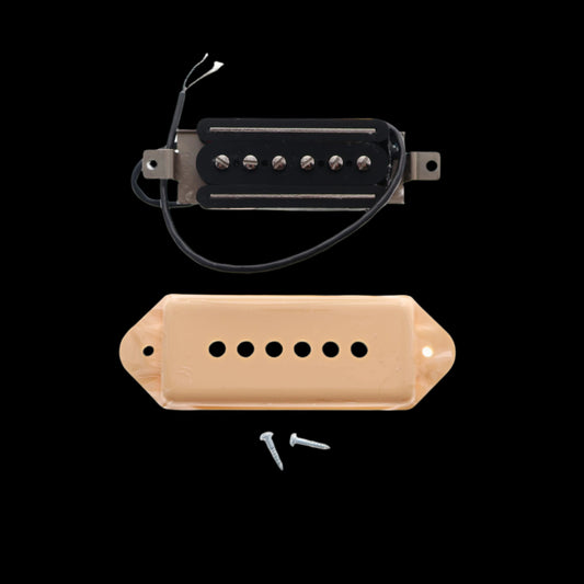 Seymour Duncan Hot P90 Silencer Neck Dogear Pickup - Cream Cover w/ No Logo