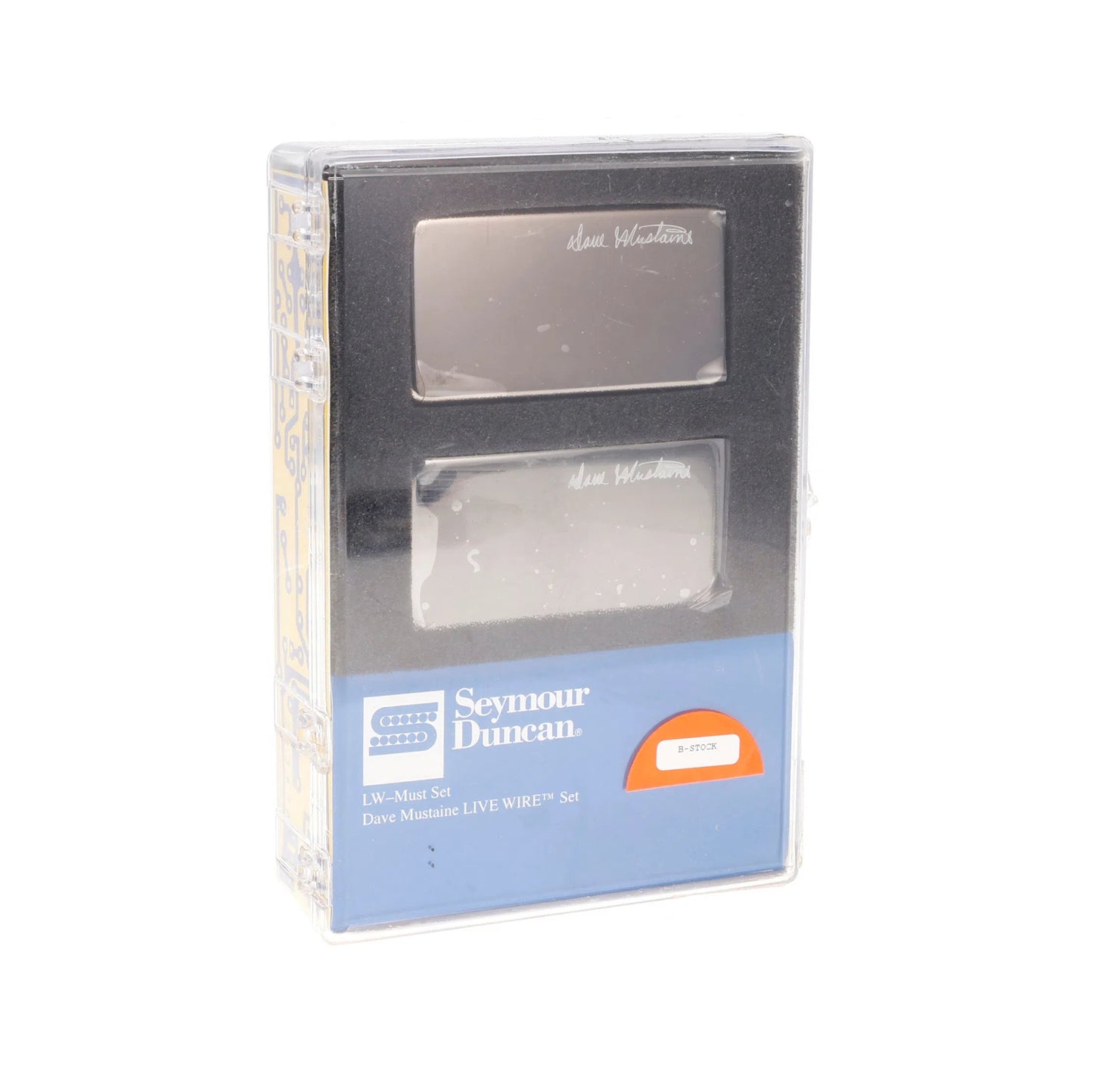 Seymour Duncan LIVE WIRE Dave Mustaine Active Humbucker Set - Black Nickel Cover [12K]