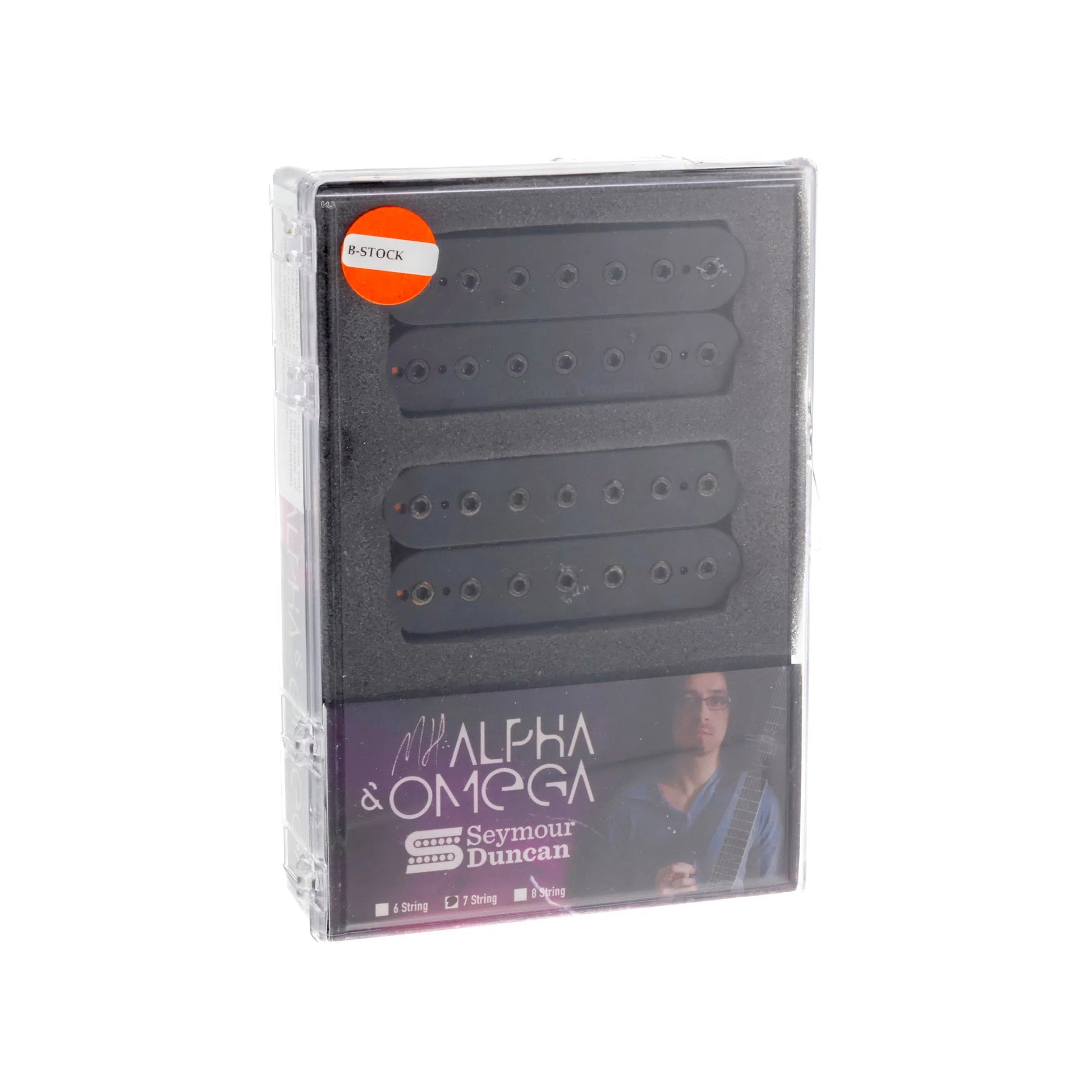 Seymour Duncan Mark Holcomb Alpha & Omega 7-String Humbucker Set - Black [15H]