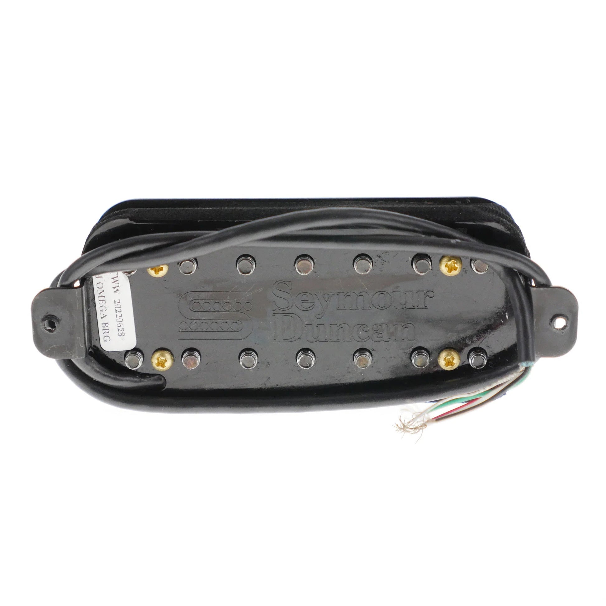 Seymour Duncan Mark Holcomb Omega Signature 7-String Bridge Humbucker - Black w/ Blackened Logo