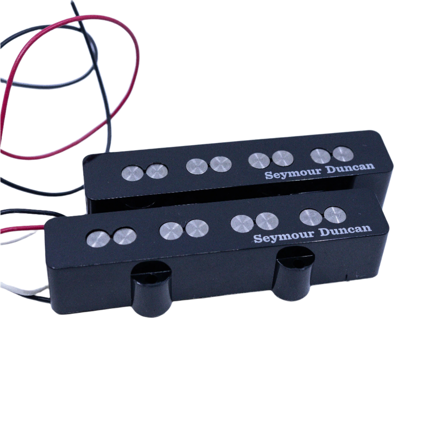 Seymour Duncan Quarter Pound Jazz Bass 4 String Pickup Set - Black [12J]