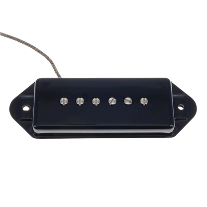 Seymour Duncan Retrospec'd Antiquity P90 Dog Ear Bridge Pickup - Black [15F]