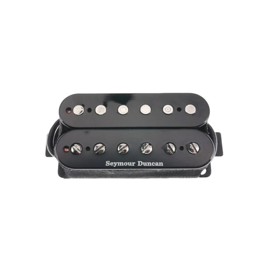 Seymour Duncan SH-11 Custom Custom Bridge Humbucker - Black w/ Small Logo