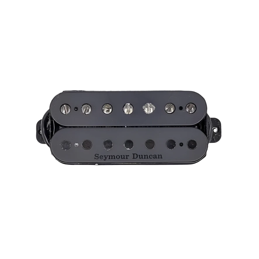 Seymour Duncan SH-6n Duncan Distortion 7-String Neck Humbucker - Black w/ Blackened Logo