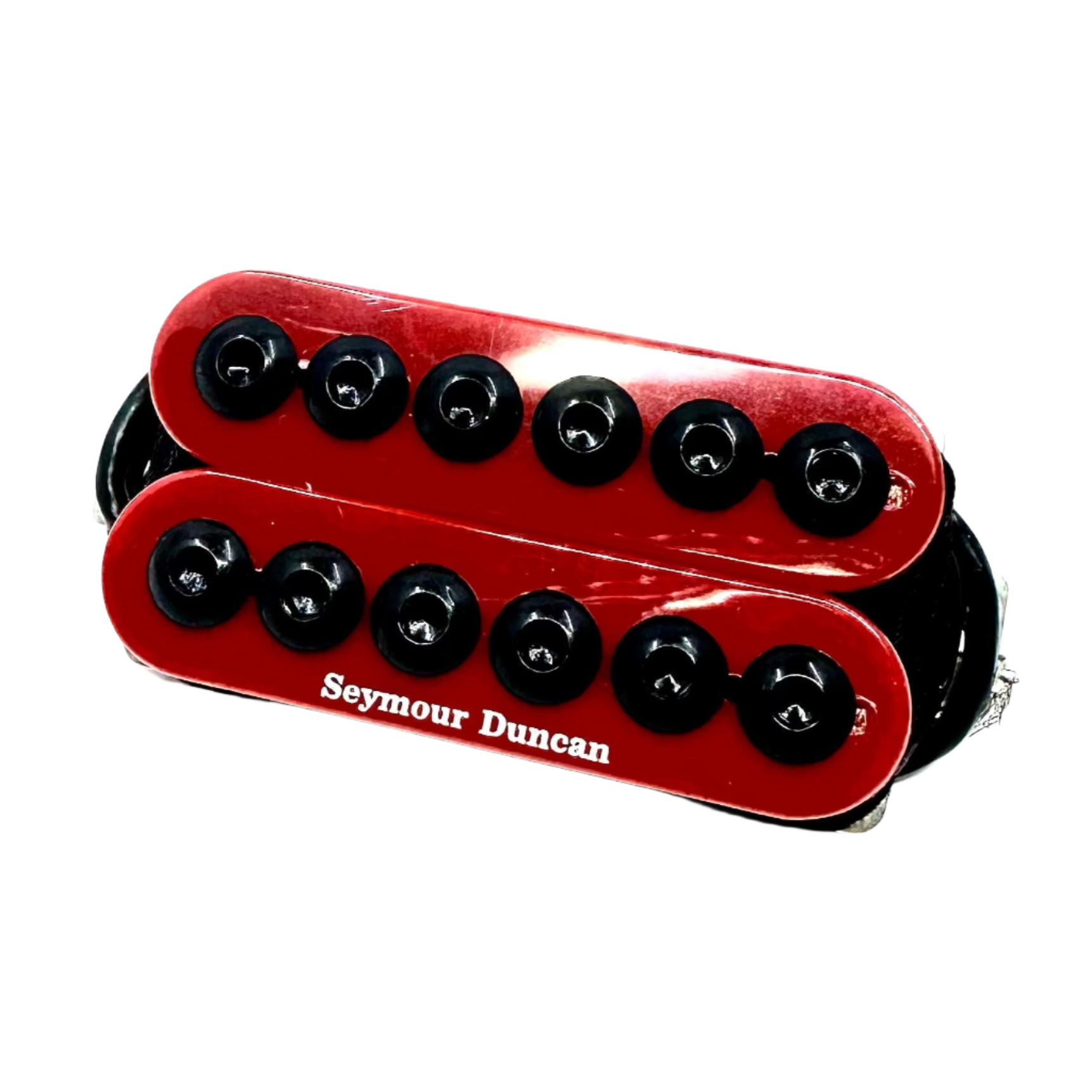 Seymour Duncan SH-8n Invader Neck Humbucker - Red Bobbins [13J]