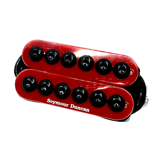 Seymour Duncan SH-8n Invader Neck Humbucker - Red Bobbins [13J]