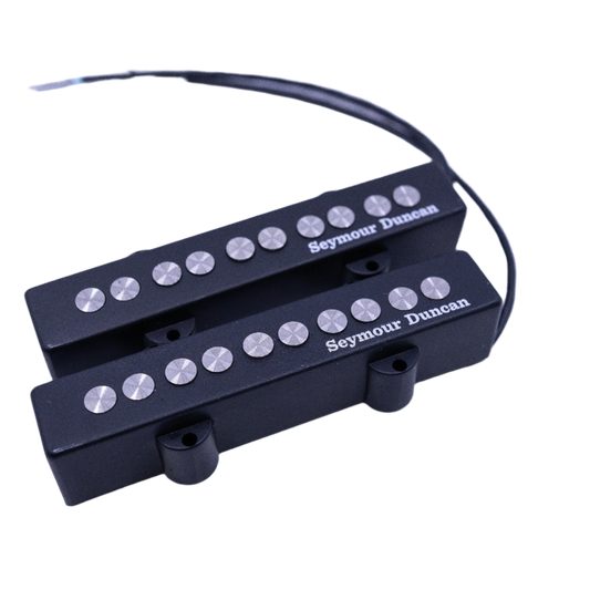 Seymour Duncan SJB-3s Quarter Pound Jazz Bass 5 String Pickup Set - Black