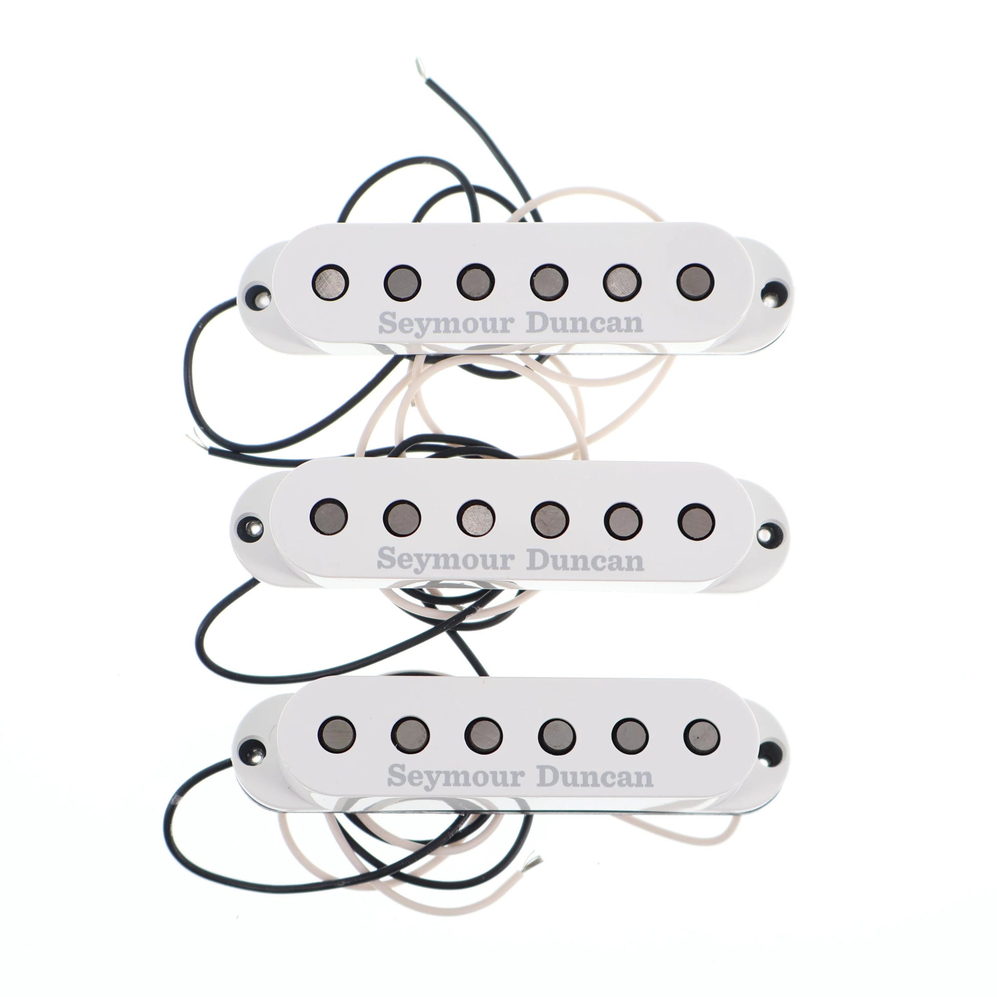 Seymour Duncan SSL-6 Custom Flat Strat Calibrated Single-Coil Set - White