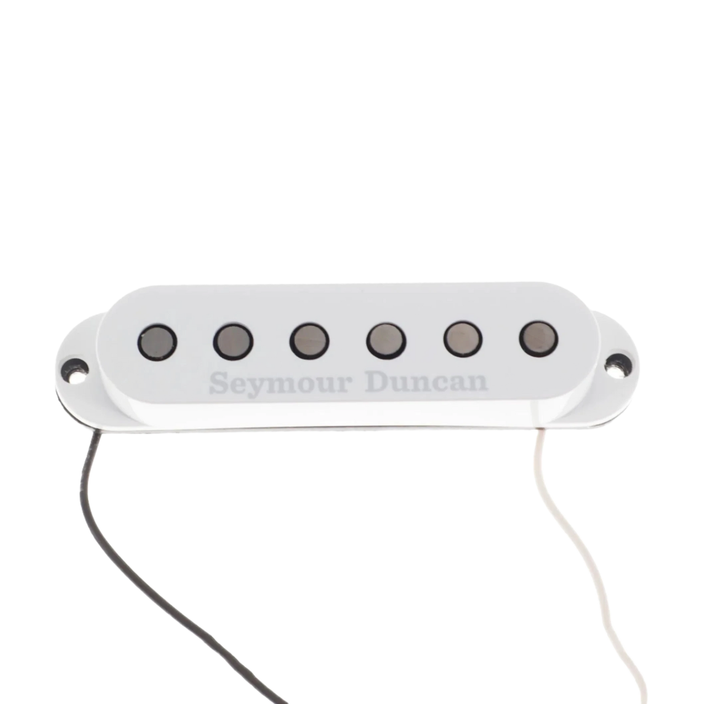 Seymour Duncan SSL-6 Custom Flat Strat Middle Single-Coil Reverse Wind Reverse Polarity - White