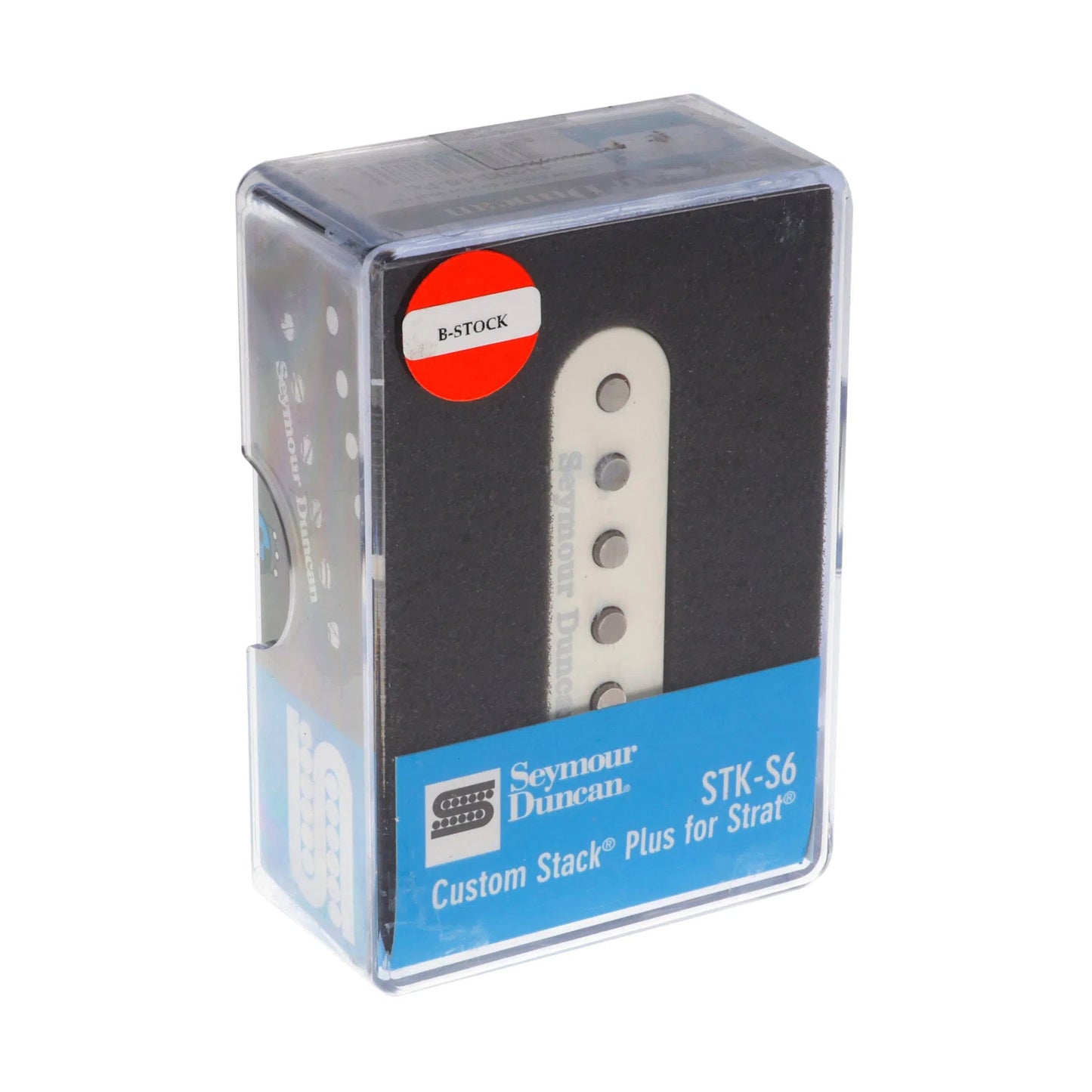 Seymour Duncan STK-S6 Custom Stack Plus for Strat Single-Coil - Parchment White [15G]