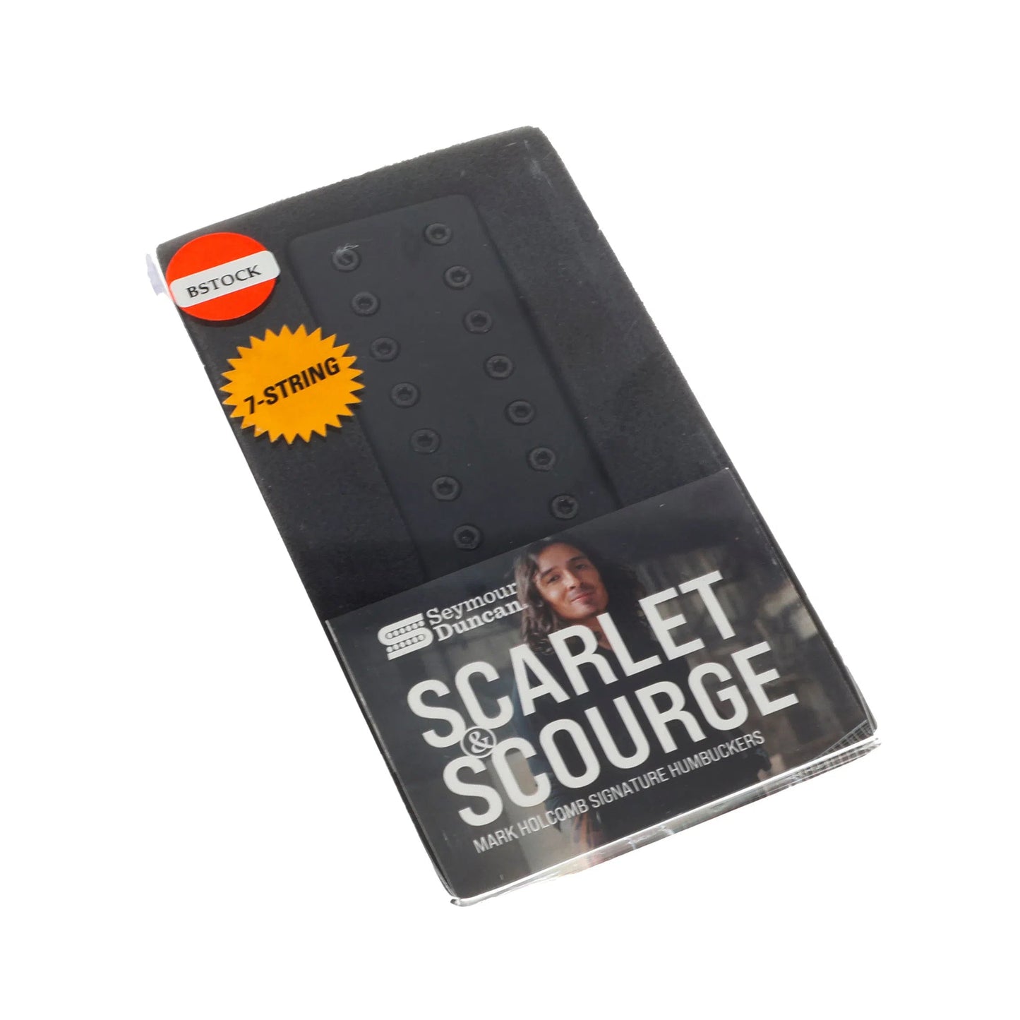 Seymour Duncan Scarlet Mark Holcomb Signature 7-String Neck Humbucker - Black Cover [12K]