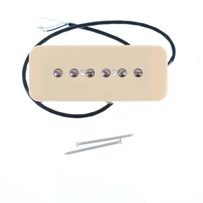 Seymour Duncan Vintage P90 Silencer Bridge Soapbar Pickup - Cream w/ No Logo