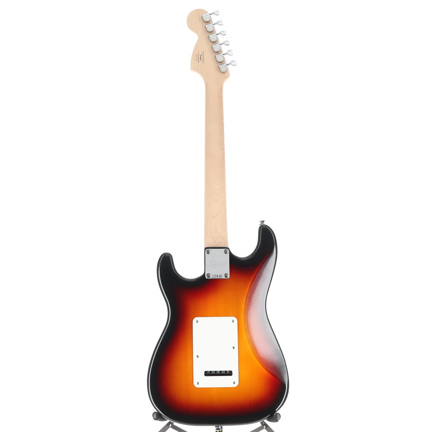 Squier Affinity Series Stratocaster Junior HSS, Laurel Fingerboard, White Pickguard, 3-Color Sunburst (RP) (80500)