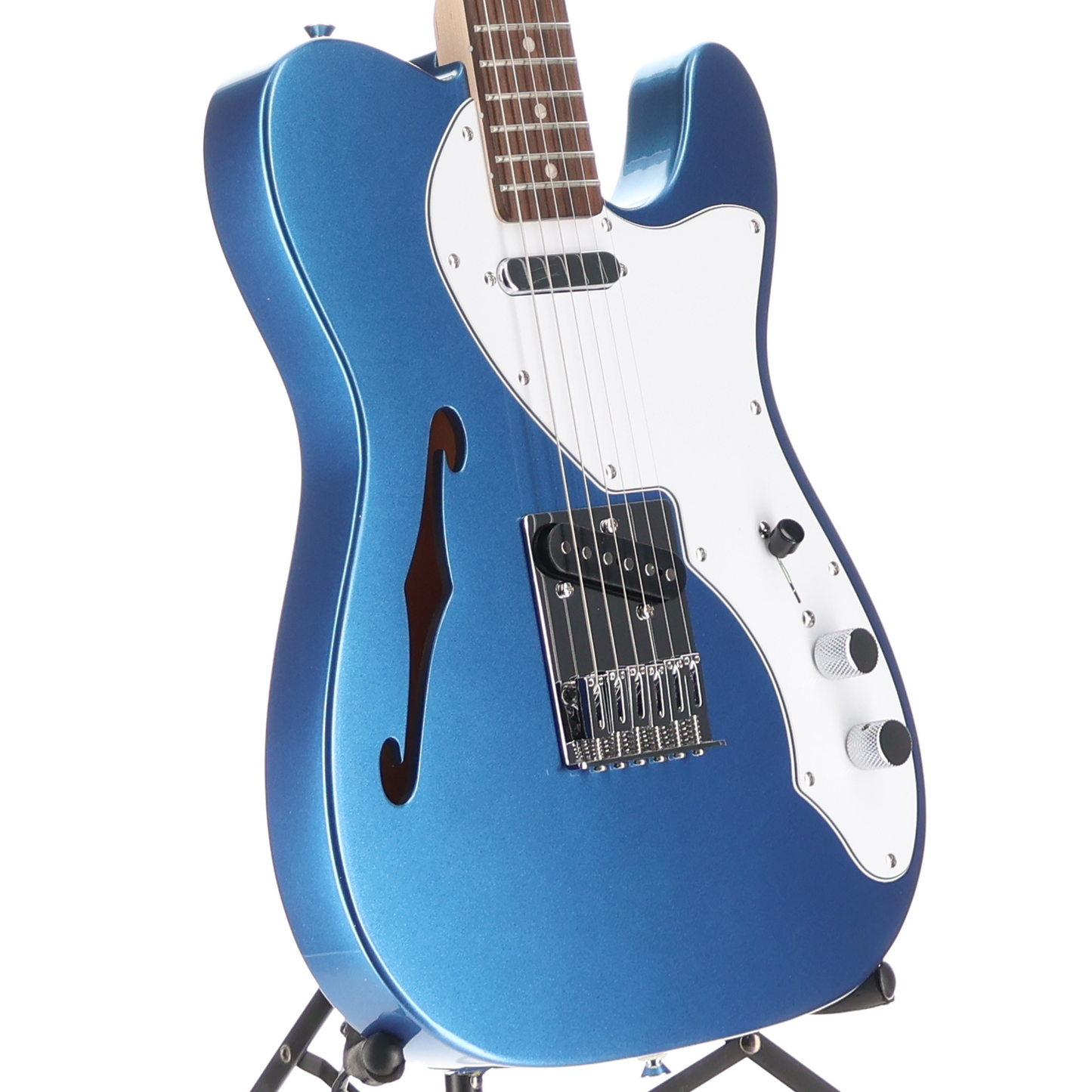 Squier Affinity Series® Telecaster® Thinline, Lake Placid Blue (RP) (70502)