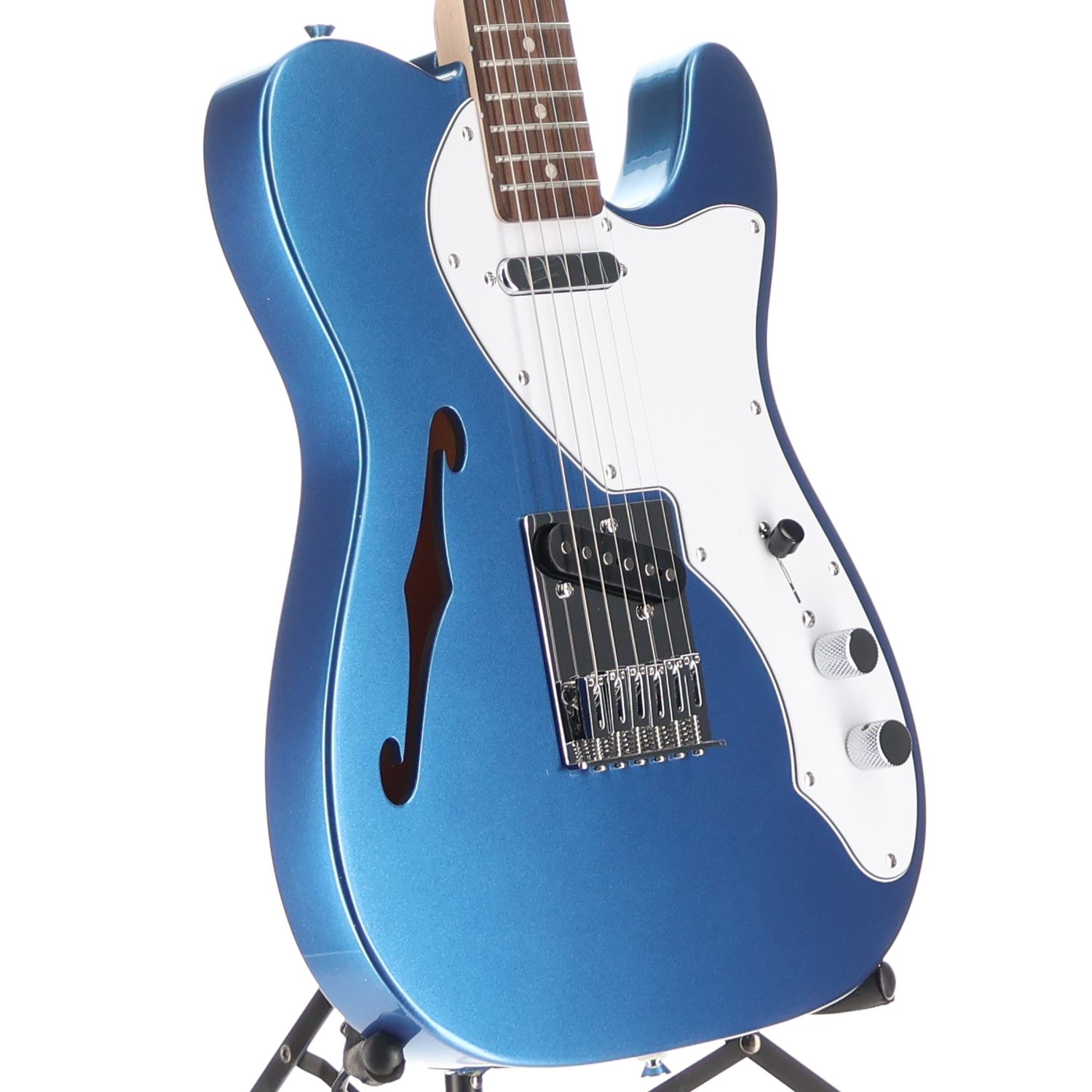 Squier Affinity Series® Telecaster® Thinline, Lake Placid Blue (RP) (70502)
