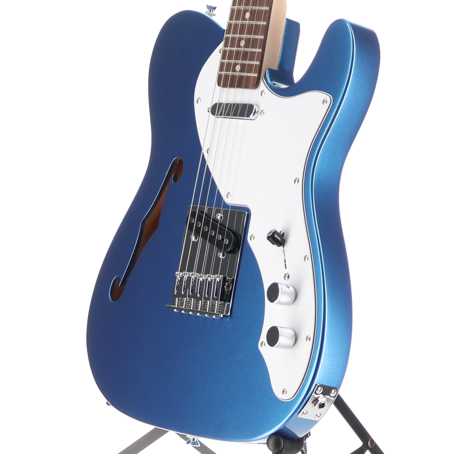 Squier Affinity Series® Telecaster® Thinline, Lake Placid Blue (RP) (70502)