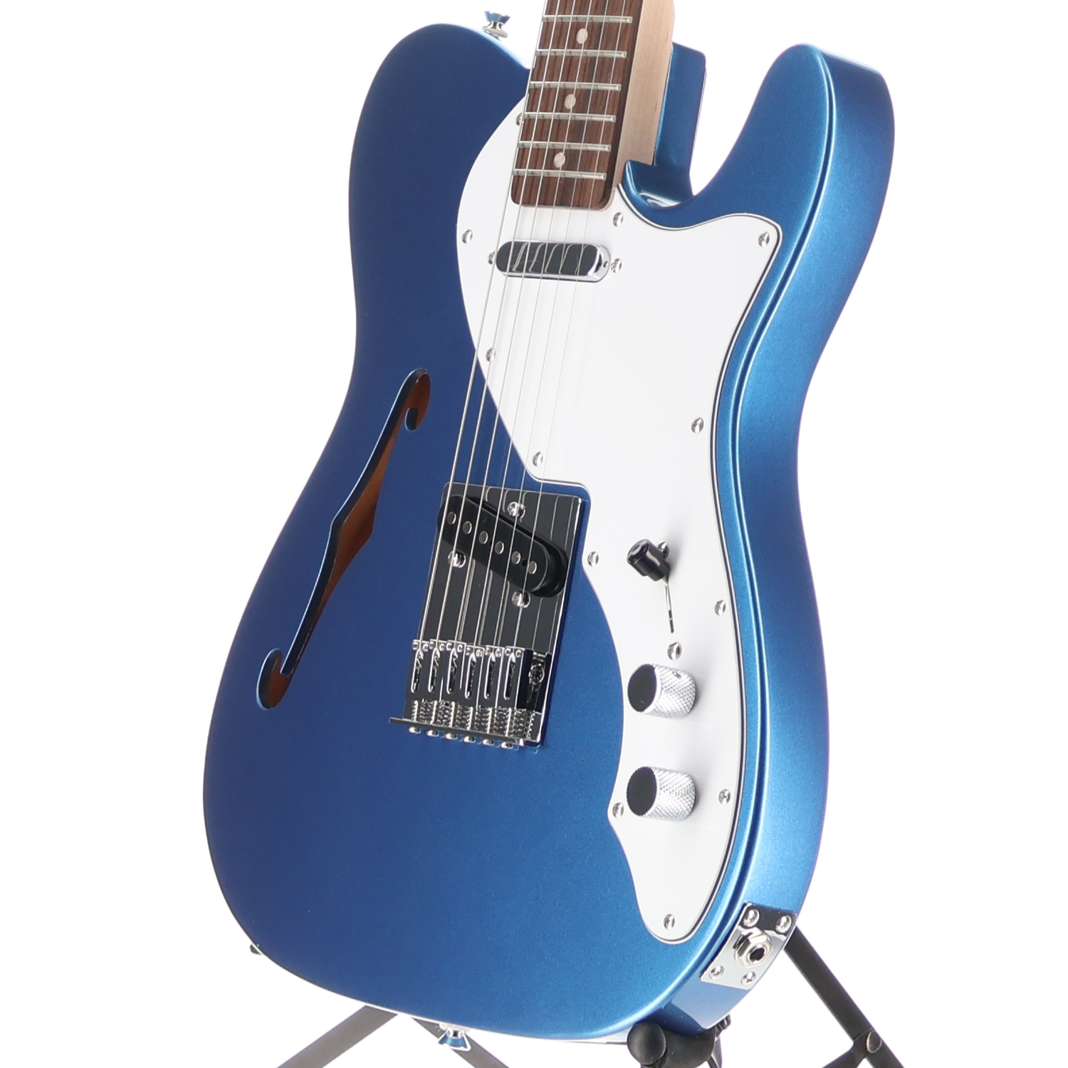 Squier Affinity Series® Telecaster® Thinline, Lake Placid Blue (RP) (70502)