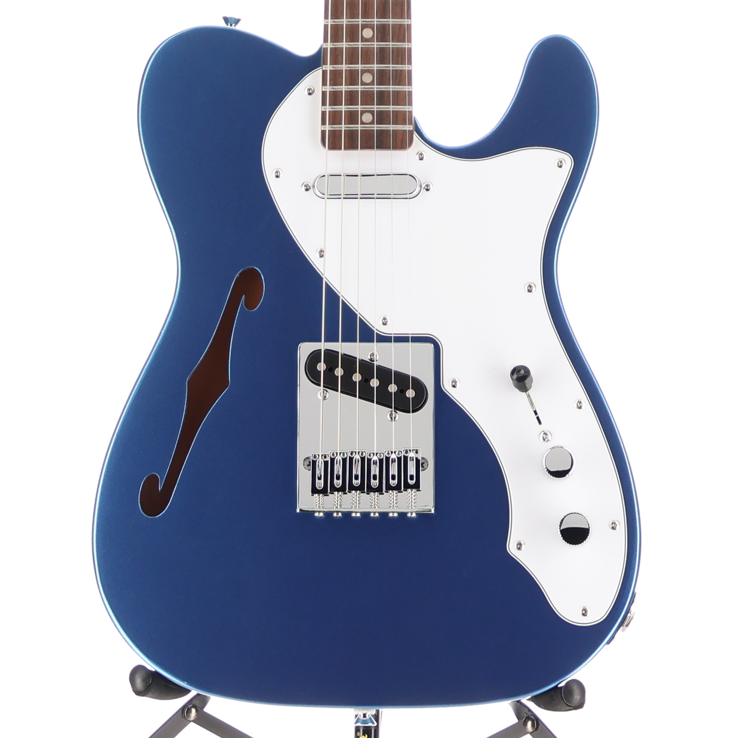 Squier Affinity Series® Telecaster® Thinline, Lake Placid Blue (RP) (70502)