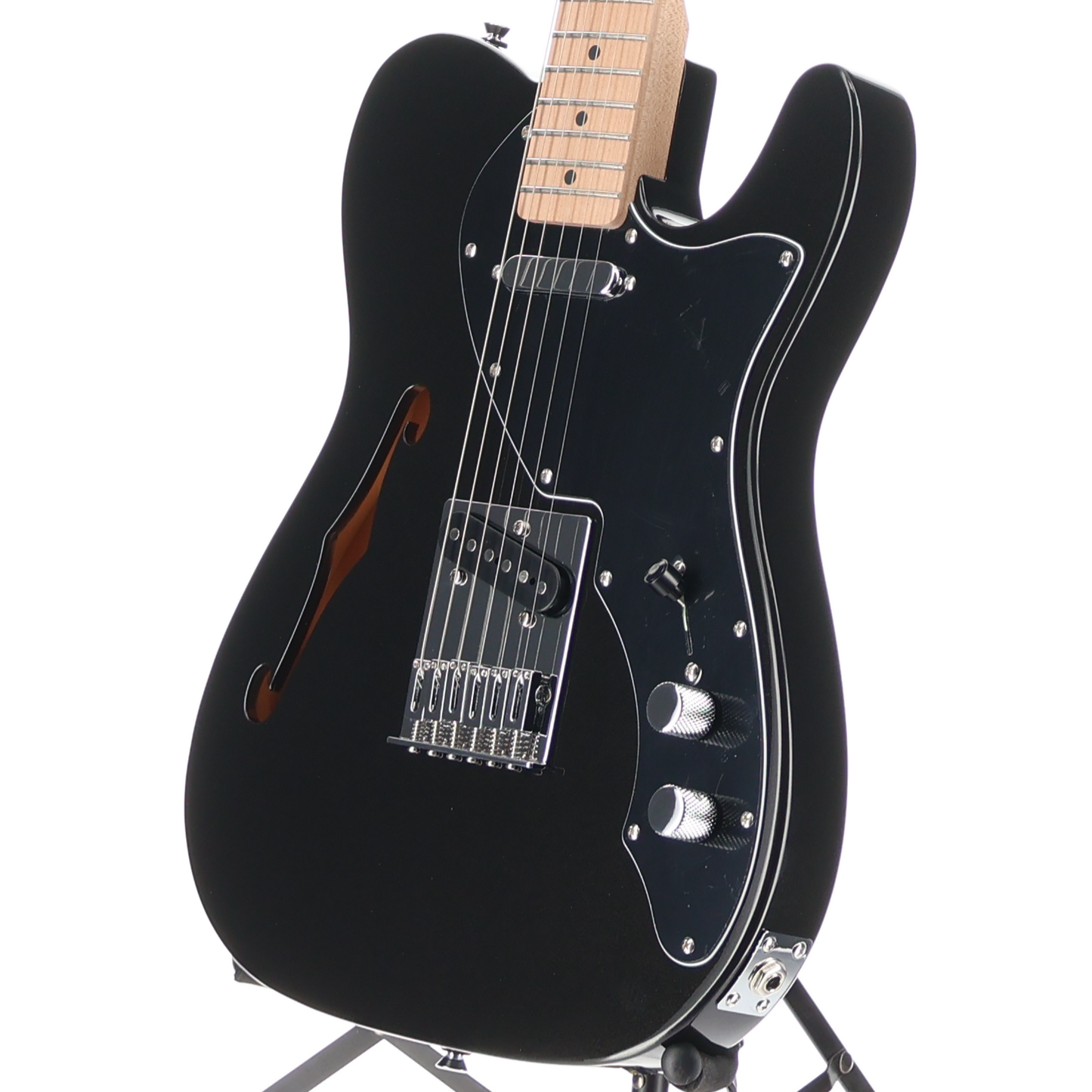 Squier Affinity Series® Telecaster® Thinline, Metallic Black (RP) (73565)