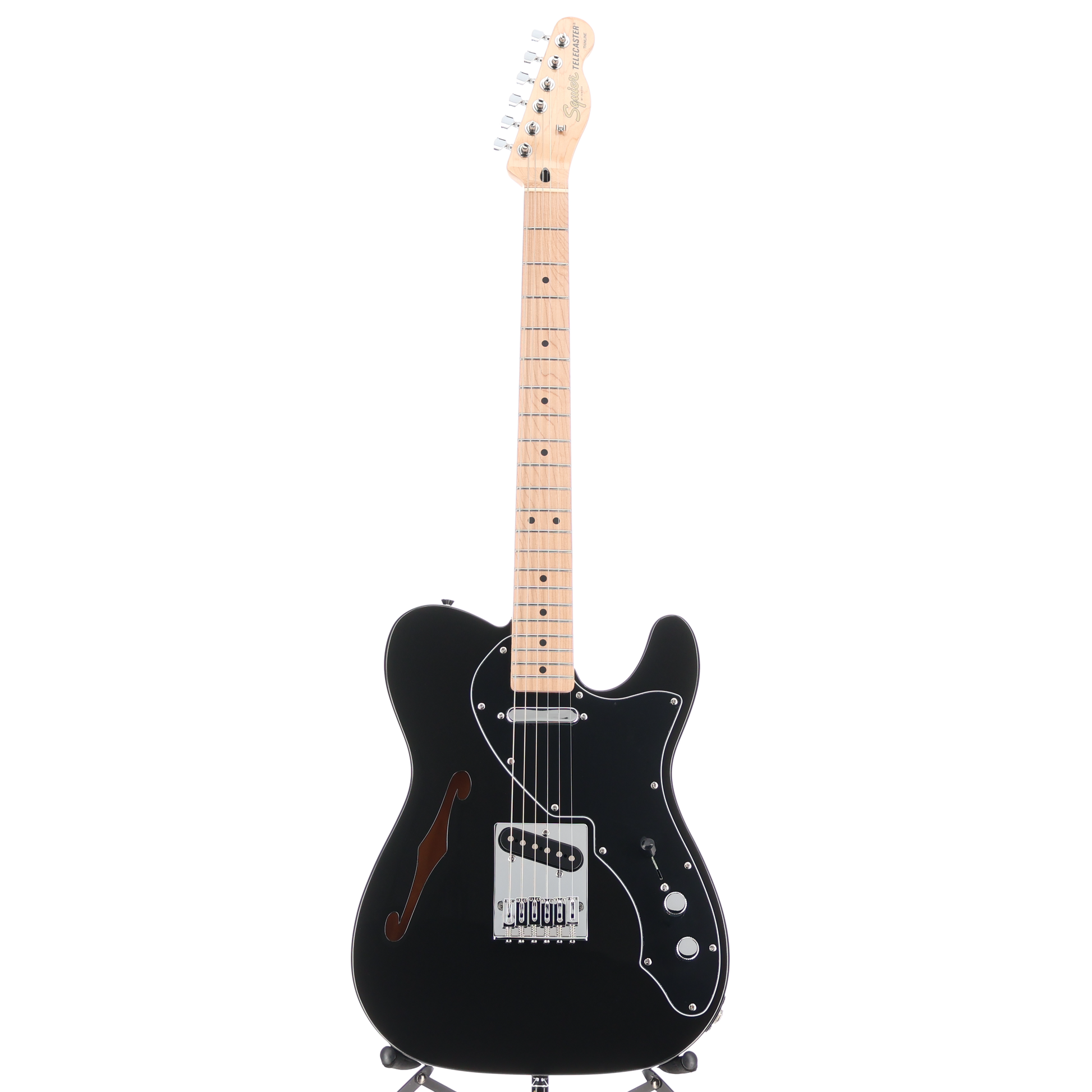 Squier Affinity Series® Telecaster® Thinline, Metallic Black (RP) (73565)