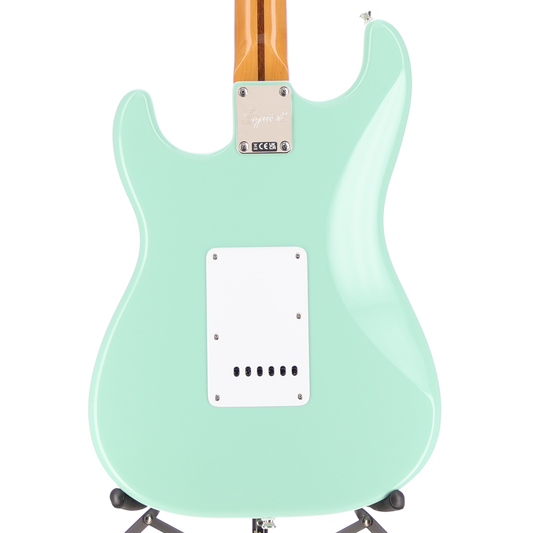 Squier Classic Vibe '50s Stratocaster, Maple Fingerboard, White Pickguard, Surf Green (A10) (02049)
