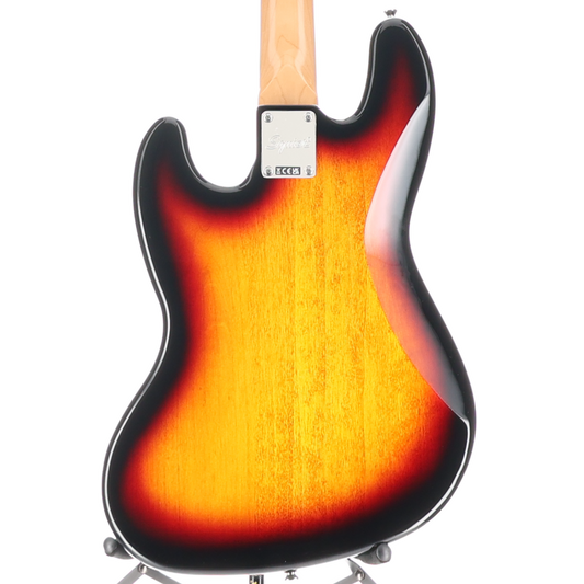 Squier Classic Vibe '60s Jazz Bass Fretless, Laurel Fingerboard, 3-Color Sunburst (E10) (34603)