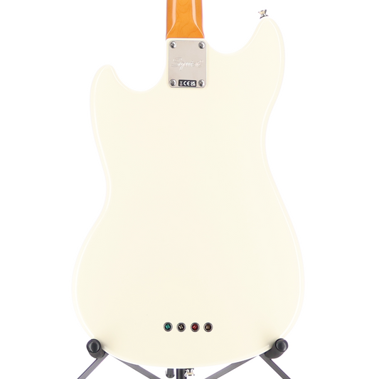 Squier Classic Vibe '60s Mustang Bass, Laurel Fingerboard, Olympic White (SR) (02779)