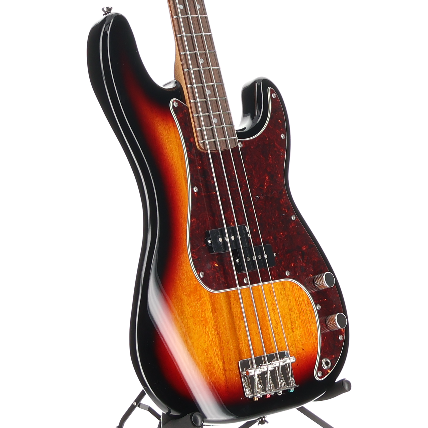 Squier Classic Vibe '60s Precision Bass, 3-Color Sunburst, Professional Setup (D2) (04631)