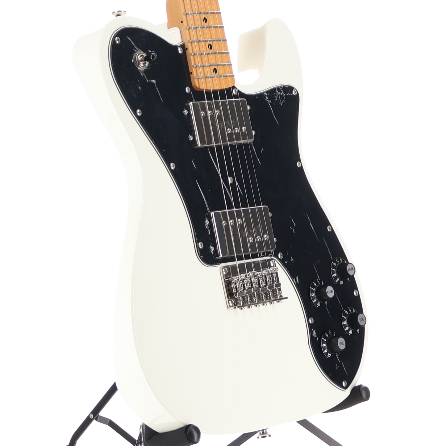 Squier Classic Vibe '70s Telecaster Deluxe, Maple Fingerboard, Olympic White (I4) (25285)