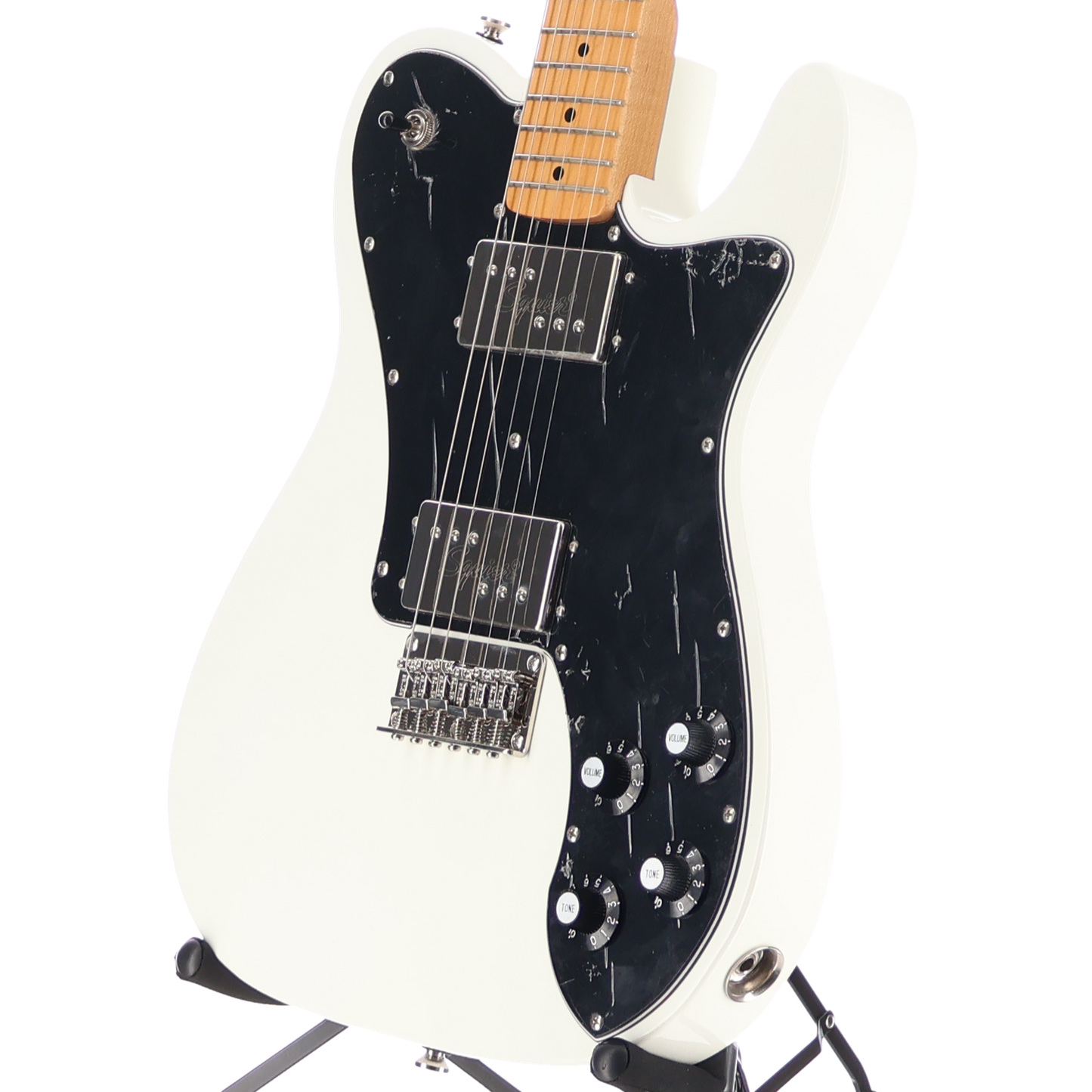 Squier Classic Vibe '70s Telecaster Deluxe, Maple Fingerboard, Olympic White (I4) (25285)