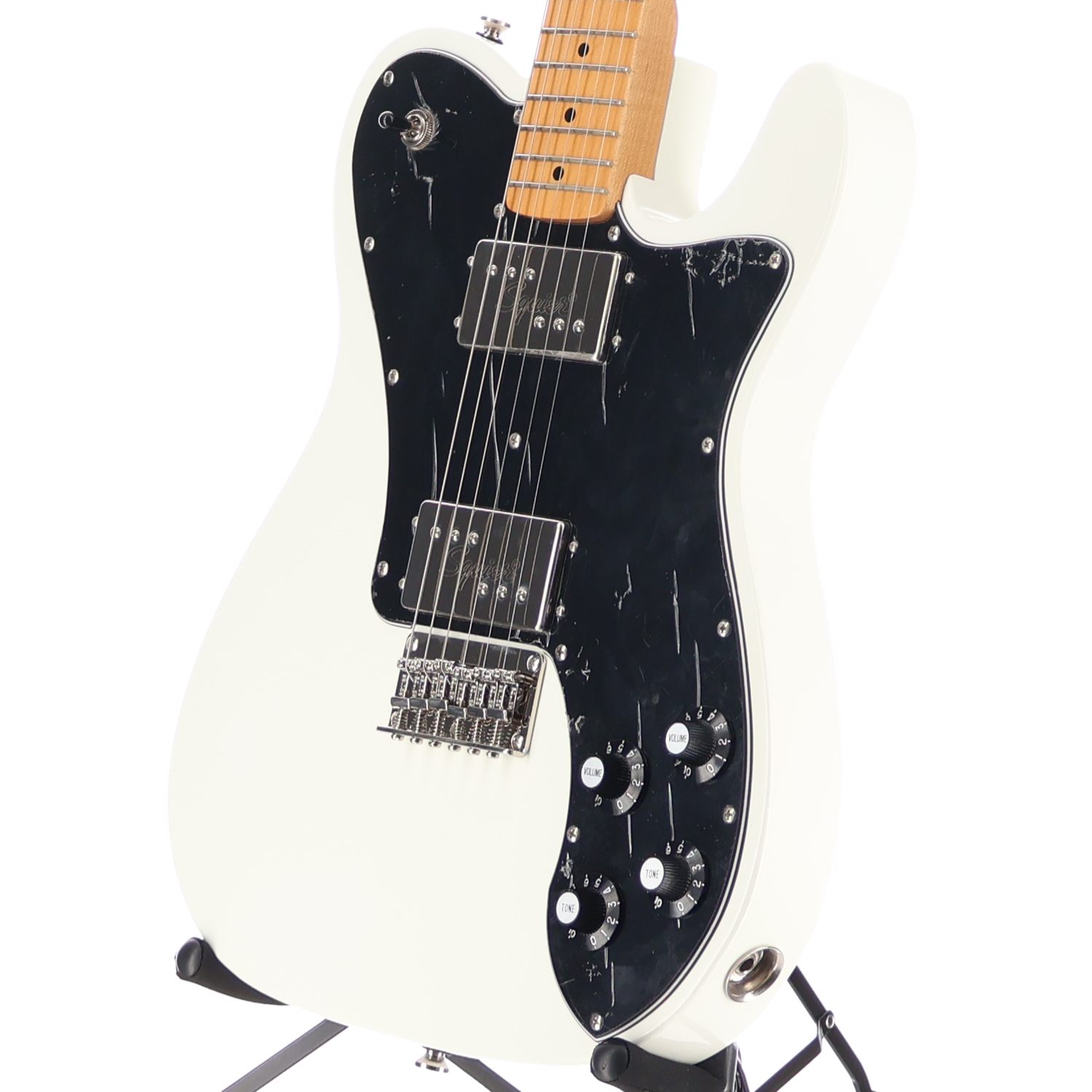 Squier Classic Vibe '70s Telecaster Deluxe, Maple Fingerboard, Olympic White (I4) (25285)