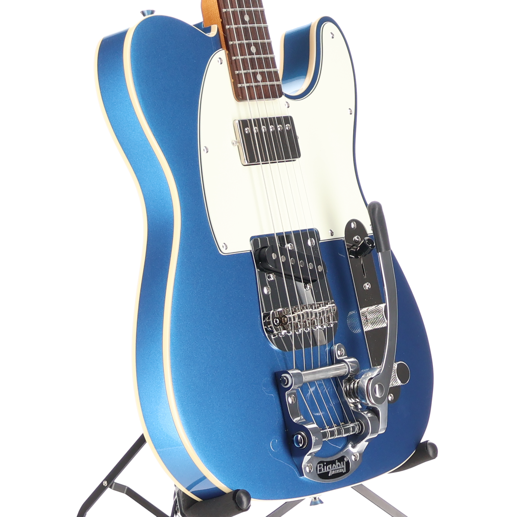 Squier Classic Vibe Custom Telecaster SH with Bigsby, Lake Placid Blue, Plays Great (SR) (06469)