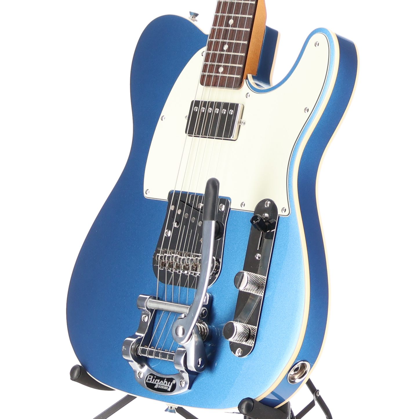 Squier Classic Vibe Custom Telecaster SH with Bigsby, Lake Placid Blue, Plays Great (SR) (06469)