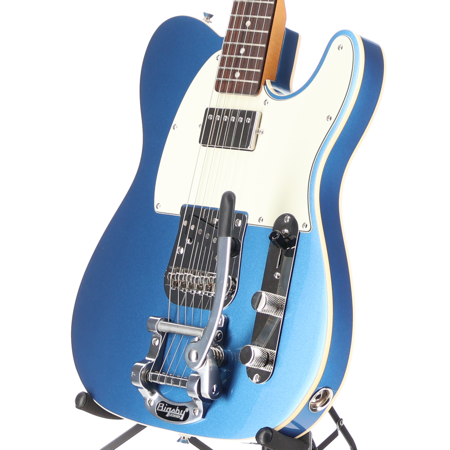 Squier Classic Vibe Custom Telecaster SH with Bigsby, Lake Placid Blue, Plays Great (SR) (06469)