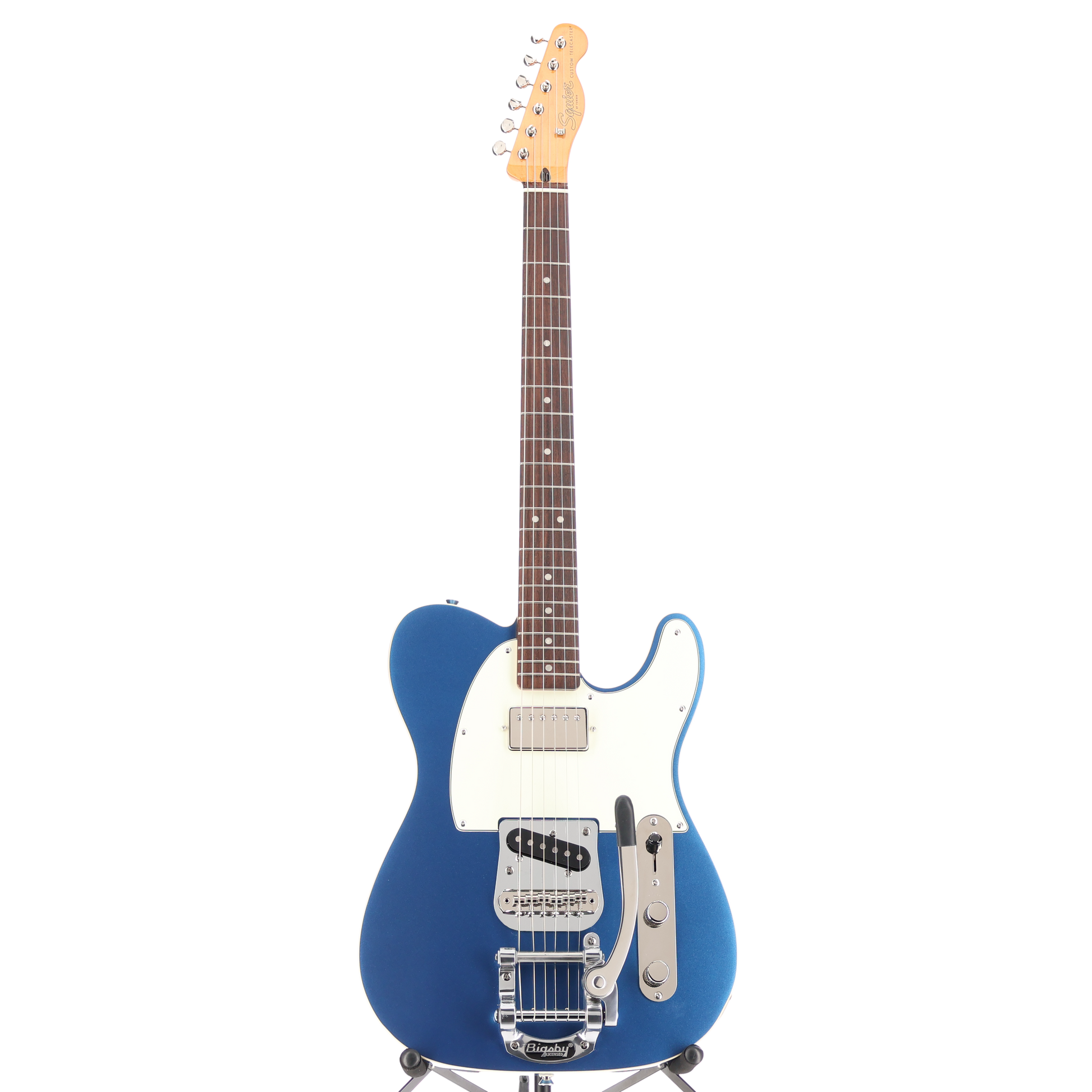 Squier Classic Vibe Custom Telecaster SH with Bigsby, Lake Placid Blue, Plays Great (SR) (06469)