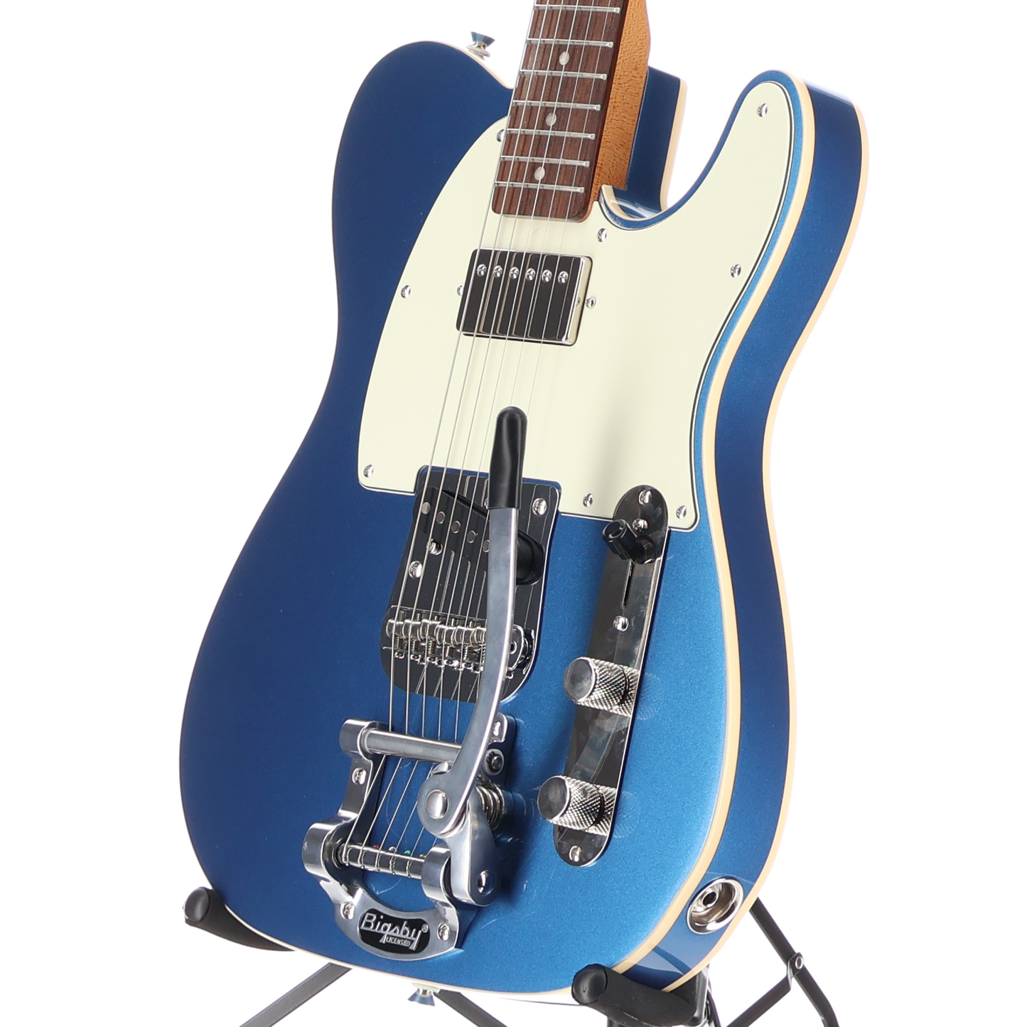 Squier Classic Vibe Custom Telecaster SH with Bigsby, Lake Placid Blue, Pro Setup (S13) (05837)