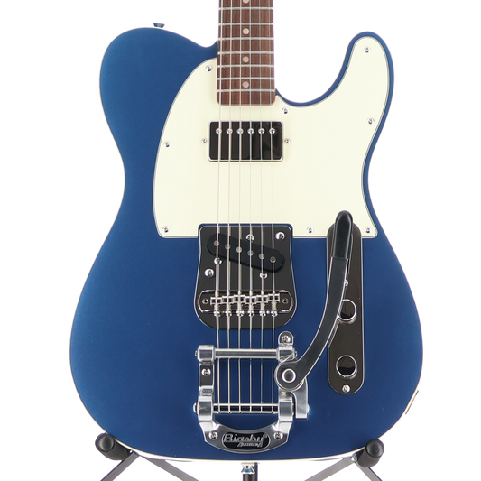 Squier Classic Vibe Custom Telecaster SH with Bigsby, Lake Placid Blue, Pro Setup (S4) (06039)