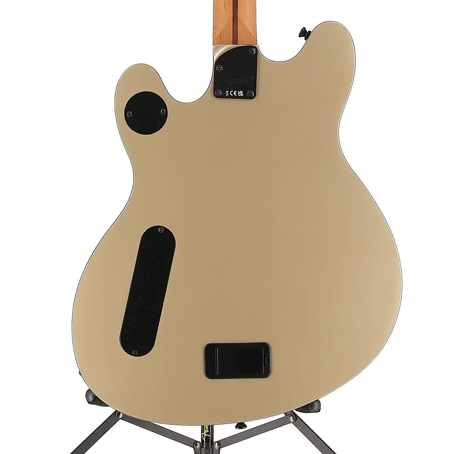 Squier Contemporary Active Starcaster, Roasted Maple Fingerboard, Shoreline Gold (EB10) (05252)