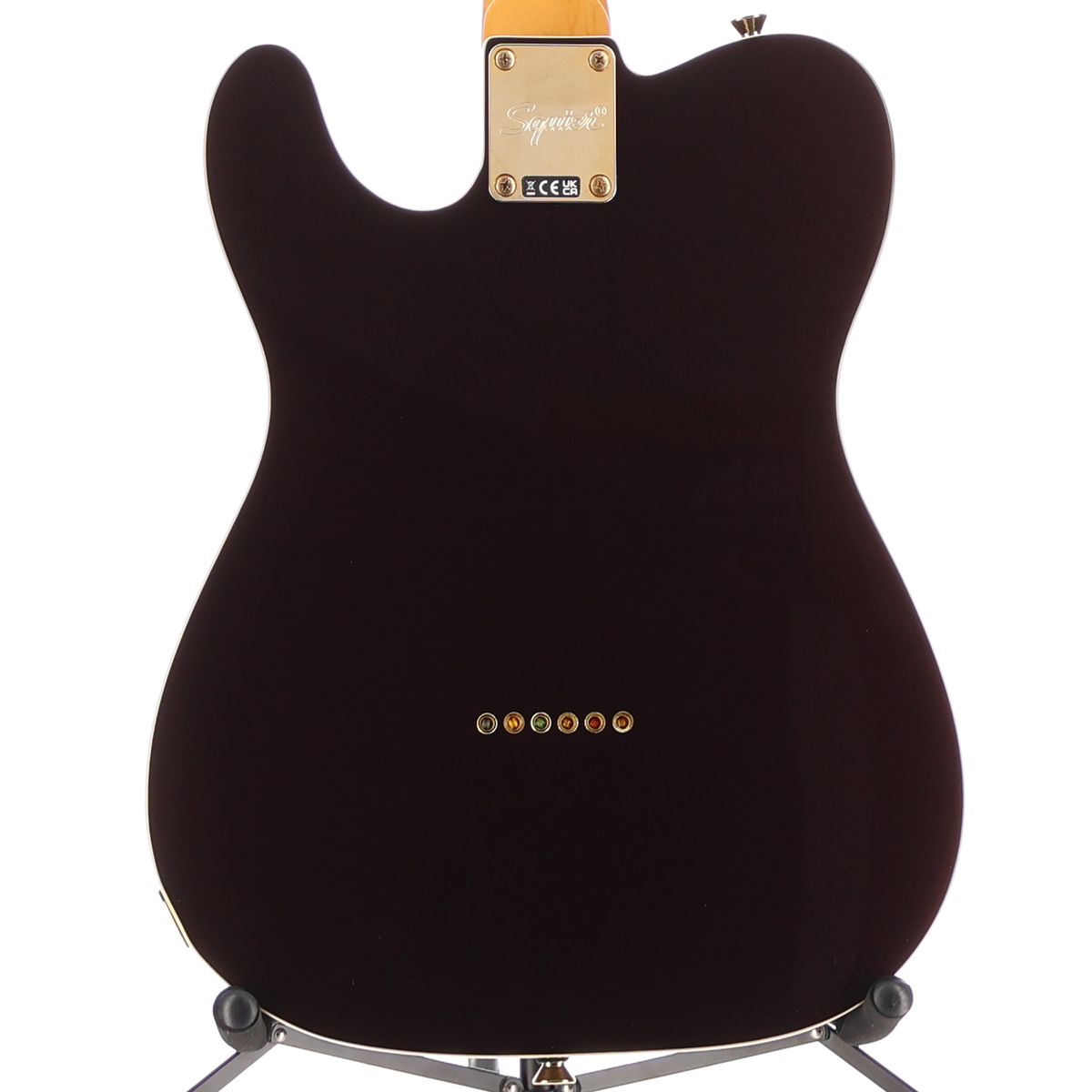 Squier FSR Classic Vibe '60s Custom Telecaster, Laurel Fingerboard, Tortoiseshell Pickguard, Gold Hardware, Oxblood (BB1) (00944)