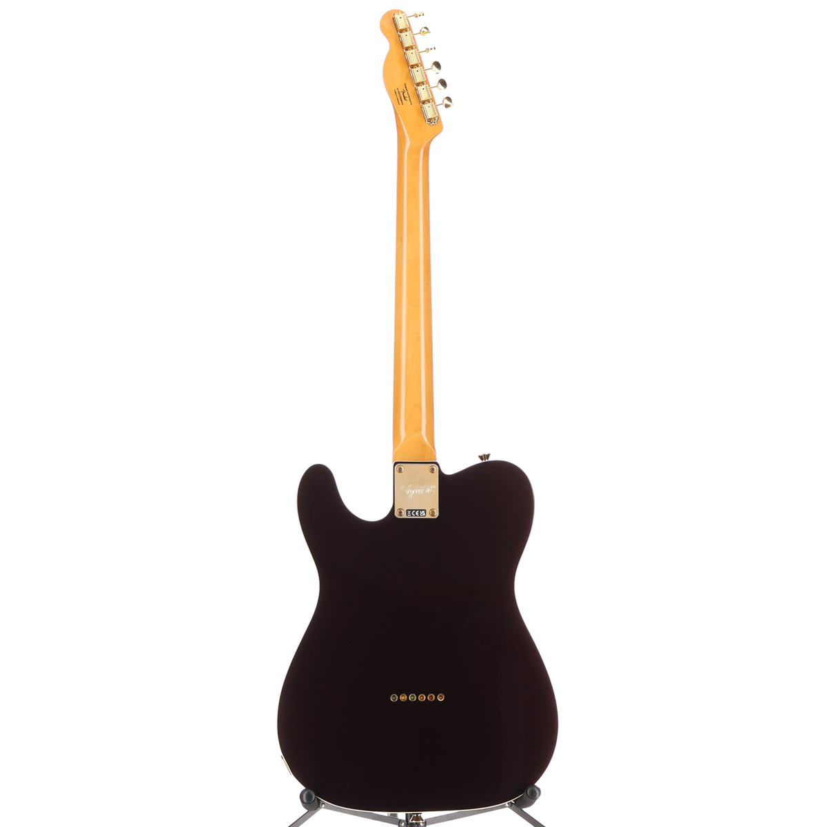 Squier FSR Classic Vibe '60s Custom Telecaster, Laurel Fingerboard, Tortoiseshell Pickguard, Gold Hardware, Oxblood (BB1) (00944)
