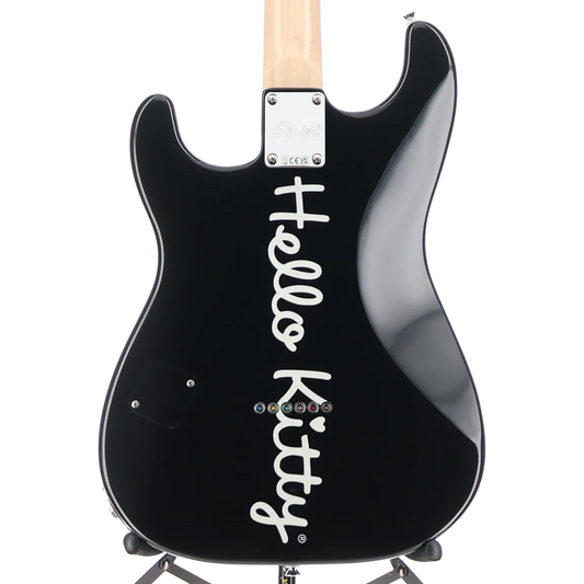 Squier Fender x Hello Kitty Black Stratocaster (E4) (01636)