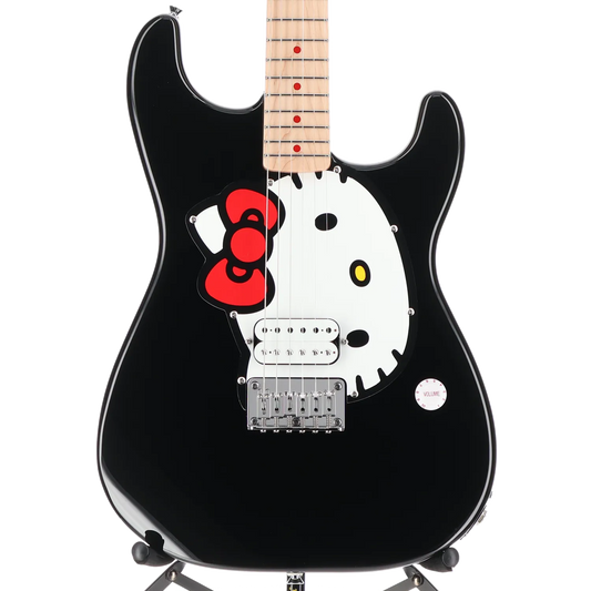 Squier Fender x Hello Kitty Black Stratocaster (E4) (01636)