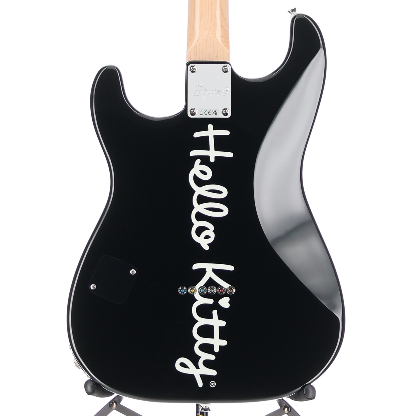 Squier Fender x Hello Kitty Black Stratocaster (O1) (09773)
